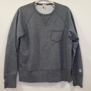 TODD SNYDER x CHAMPION pull-over sweatshirt in gray - medium
